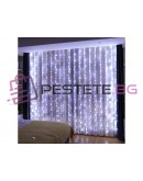 Светлинна завеса LED гирлянда за прозорец с дистанционно управление 3м